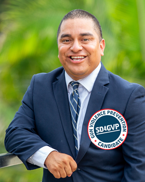 Cipriano Vargas Gun Violence Prevention Candidate